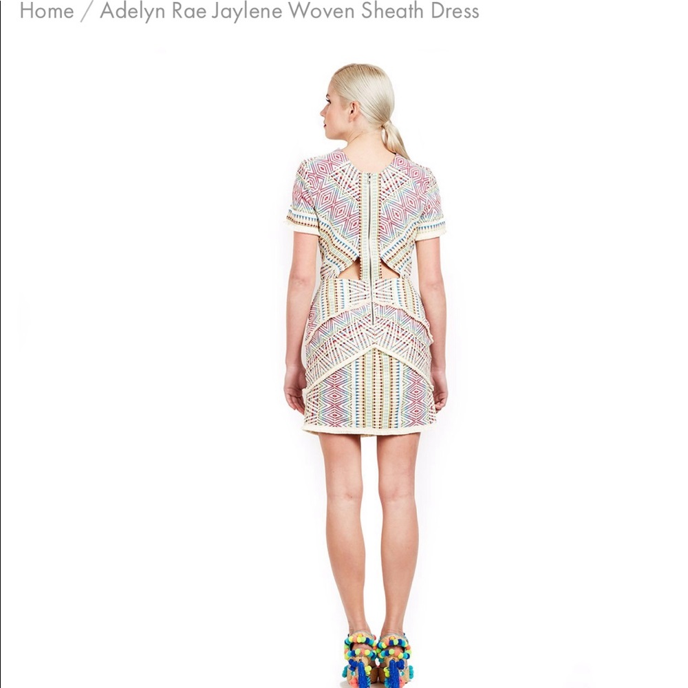 Adelyn Rae multi color dress